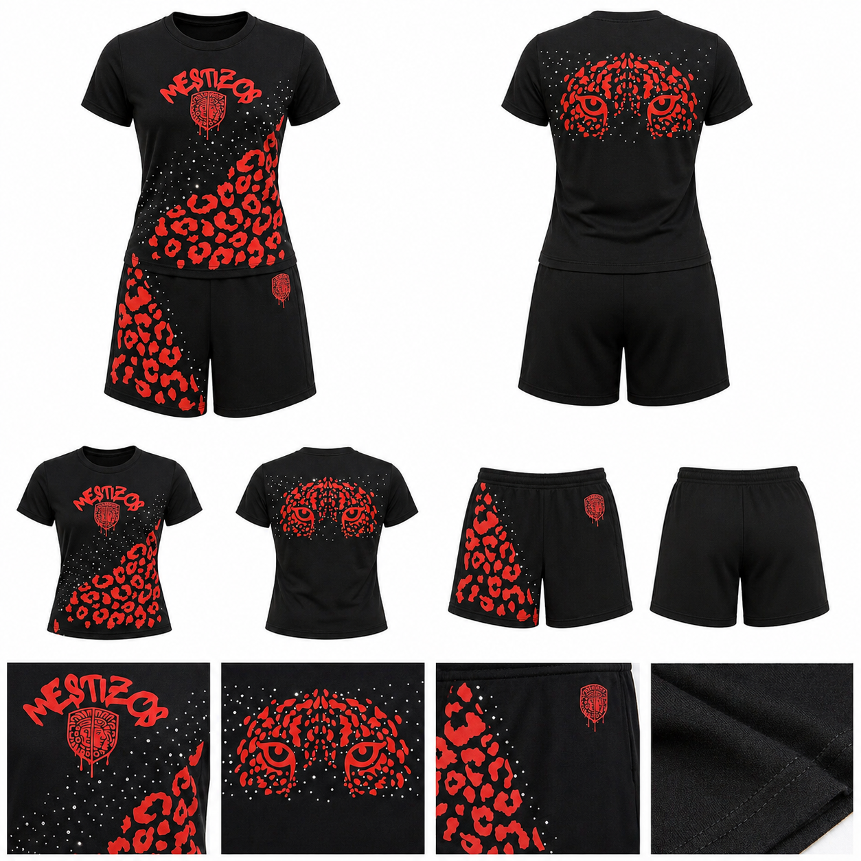 Jaguar Women Short/Shirt set