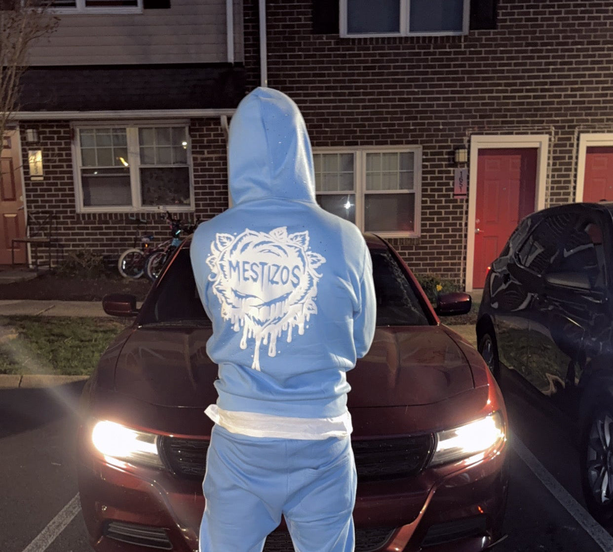 Rose drip Sweat Suit